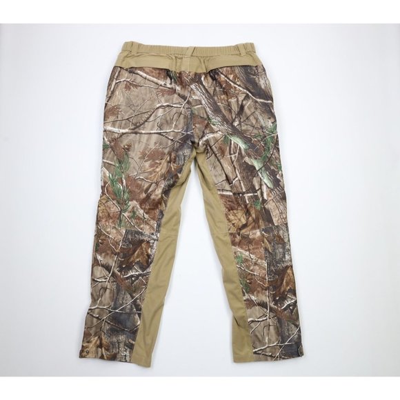 Gander Mtn Mens XL Realtree Camouflage Chamois Cloth Waterproof Hunting Pants - Picture 11 of 14